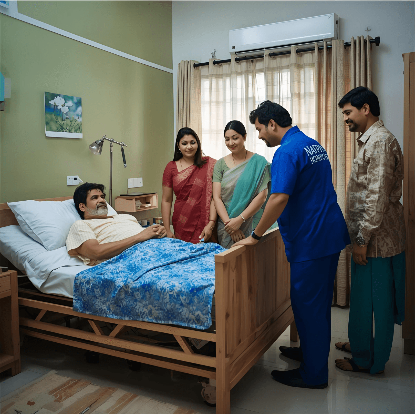 Compassionate nursing care at home